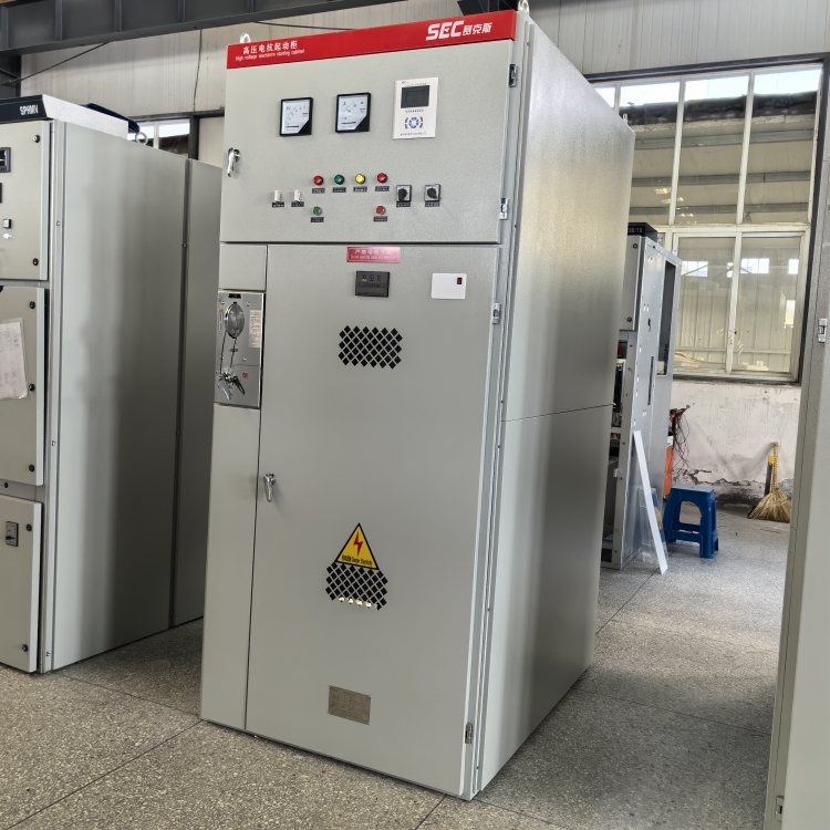 供應山東450KW 10KV空壓機軟啟動 SKG 高壓電抗一體化軟啟動柜